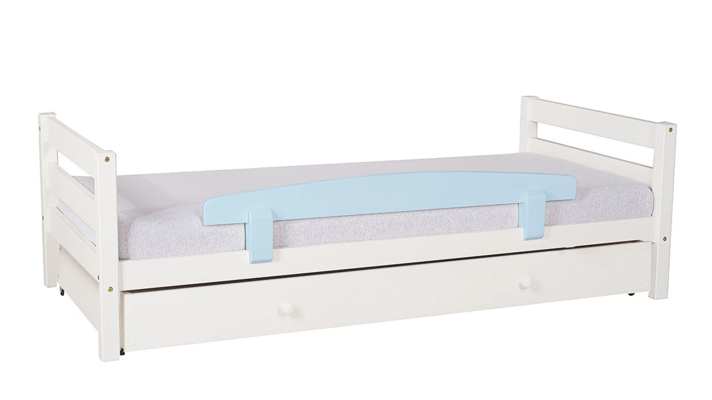 מיטת ילדים מיקה עם ארגז רוחב 80 ס"מ | ללא מעקה אחורי